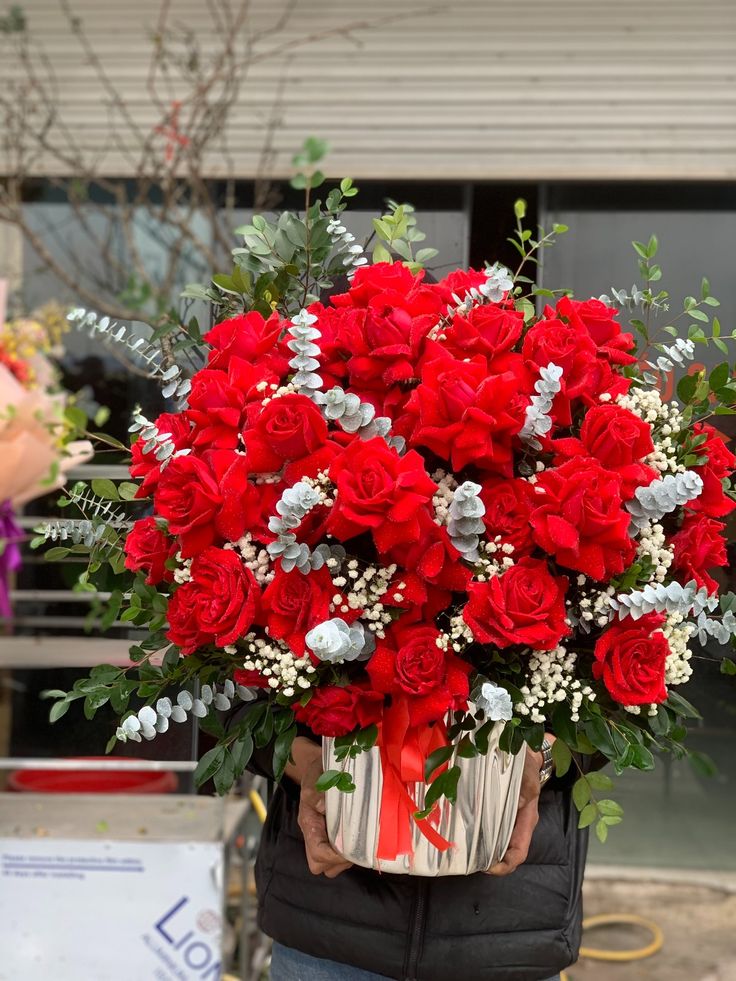 Giỏ hoa khai trương phát tài